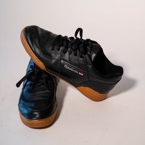 Reebok Classic Black Leather Sneakersr